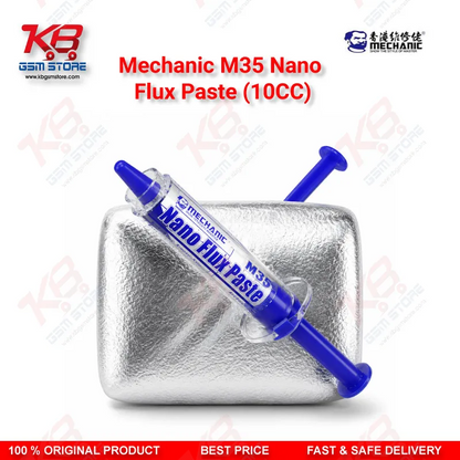 Mechanic M35 Nano Flux Paste 10CC – No-Clean Soldering Flux for Mobile PCB & BGA Repair