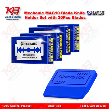 Mechanic MAG10 Blade Knife Holder Set with 20Pcs Blades