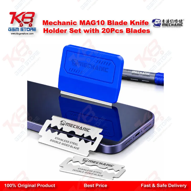 Mechanic MAG10 Blade Knife Holder Set with 20Pcs Blades