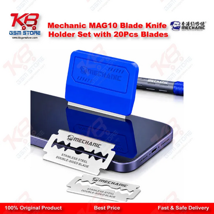 Mechanic MAG10 Blade Knife Holder Set with 20Pcs Blades