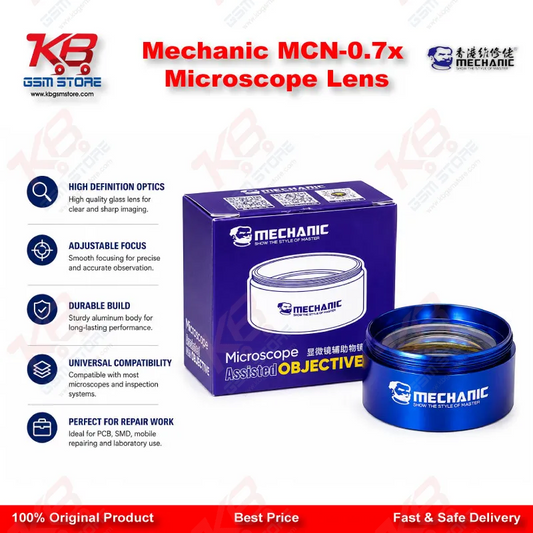 Mechanic MCN-0.7X Auxiliary Objective Lens for Stereo Microscope