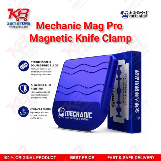 Mechanic Mag Pro Magnetic Knife Clamp – All-Metal Blade Holder for Screen Separation & Glue Removal