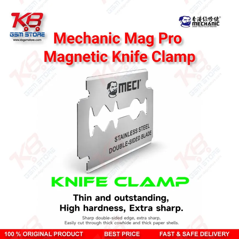 Mechanic Mag Pro Magnetic Knife Clamp – All-Metal Blade Holder for Screen Separation & Glue Removal