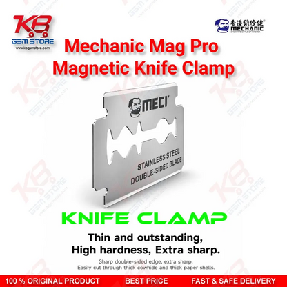 Mechanic Mag Pro Magnetic Knife Clamp – All-Metal Blade Holder for Screen Separation & Glue Removal