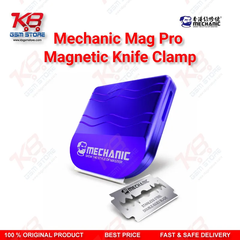 Mechanic Mag Pro Magnetic Knife Clamp – All-Metal Blade Holder for Screen Separation & Glue Removal