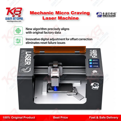 Mechanic Micro-Carving Laser Machine – Fiber Laser Back Glass & PCB Engraving Tool