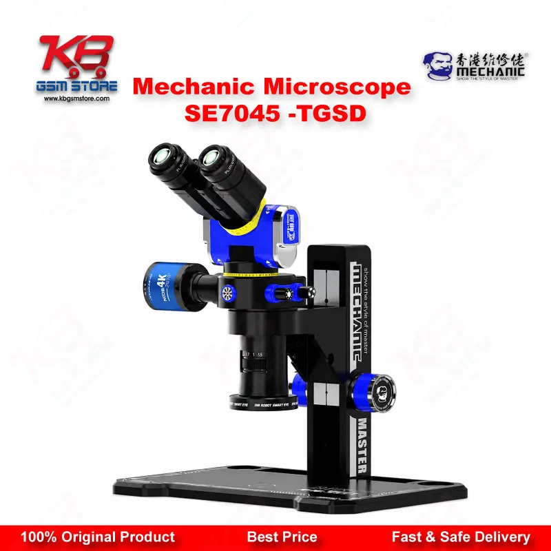 Mechanic SE7045-TGSD Robot Smart Eye Trinocular Microscope for PCB & Mobile Repair