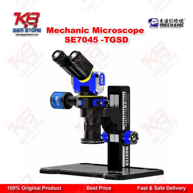 Mechanic SE7045-TGSD Robot Smart Eye Trinocular Microscope for PCB & Mobile Repair