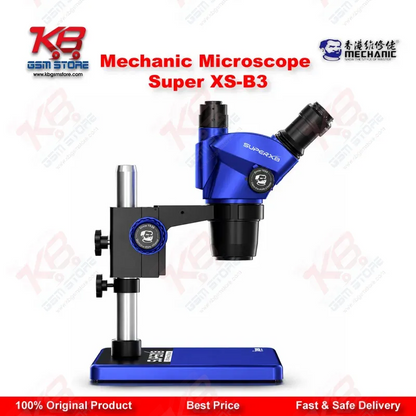 Mechanic Super XS-B3 Trinocular Stereo Microscope for Mobile PCB Repair