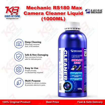 Mechanic RS180 Max Camera Cleaner Liquid (1000ML)