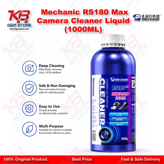 Mechanic RS180 Max Camera Cleaner Liquid (1000ML)