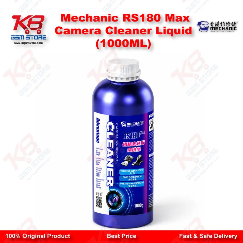 Mechanic RS180 Max Camera Cleaner Liquid (1000ML)