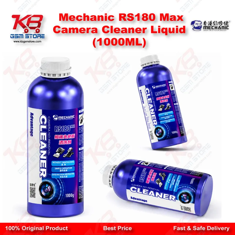 Mechanic RS180 Max Camera Cleaner Liquid (1000ML)