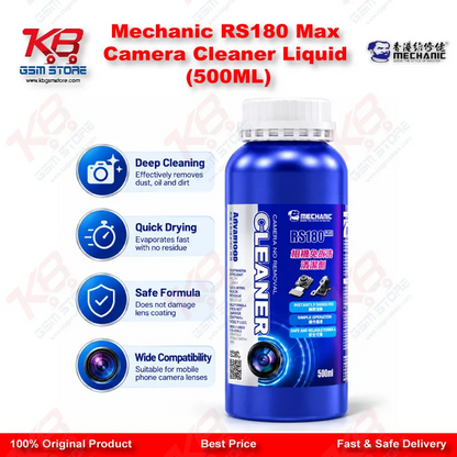 Mechanic RS180 Max Camera Cleaner Liquid (500ML)