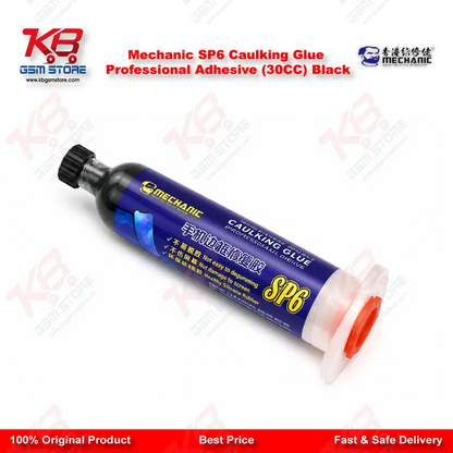 Mechanic SP6 Caulking Glue Professional Adhesive (30CC) Black