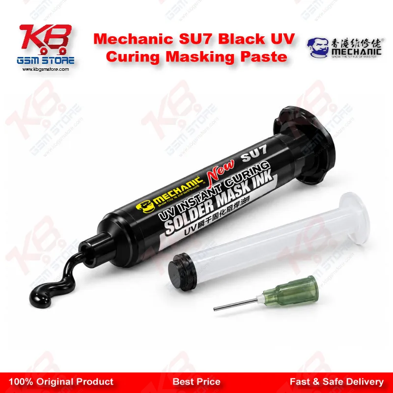 Mechanic SU7 Black UV Curing Masking Paste