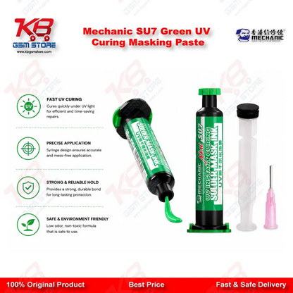 Mechanic SU7 Green UV Curing Masking Paste