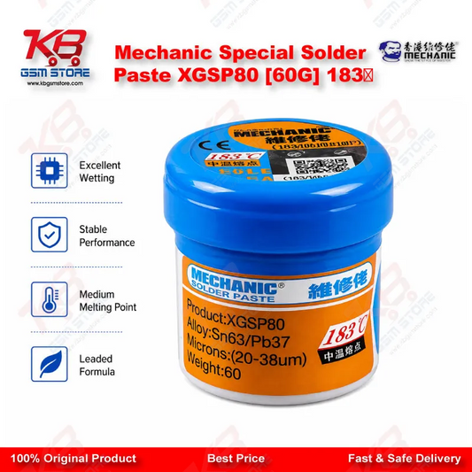 Mechanic Special Solder Paste XGSP80 [60G] 183℃