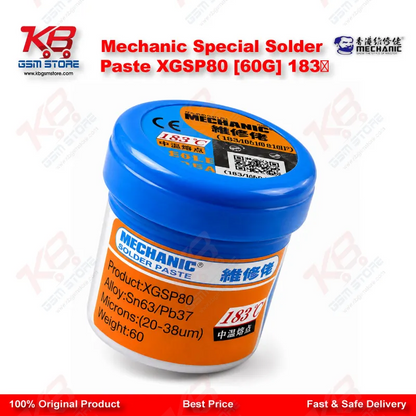 Mechanic Special Solder Paste XGSP80 [60G] 183℃