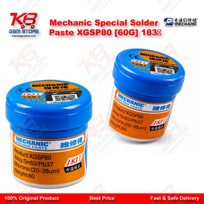 Mechanic Special Solder Paste XGSP80 [60G] 183℃