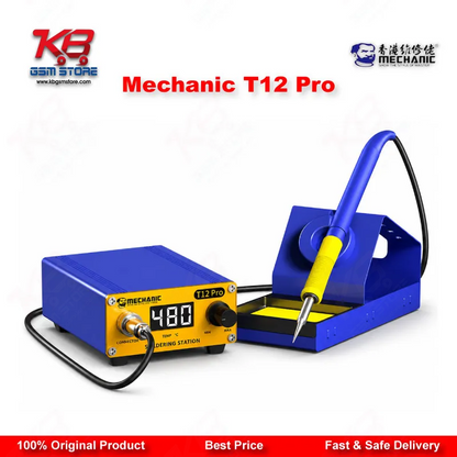Mechanic T12 Pro 72W Anti-Static Digital Soldering Station for Mobile PCB Repair