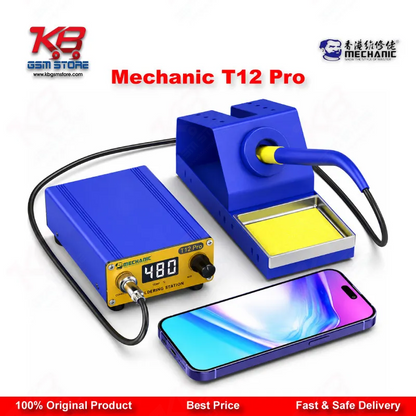 Mechanic T12 Pro 72W Anti-Static Digital Soldering Station for Mobile PCB Repair