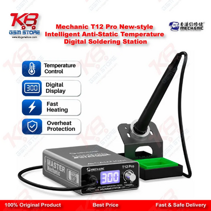 Mechanic T12 Pro New-style Intelligent Anti-Static Temperature Digital Soldering Station