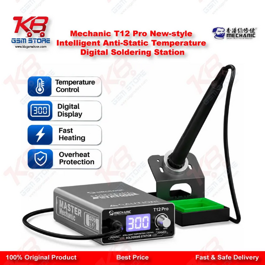 Mechanic T12 Pro New-style Intelligent Anti-Static Temperature Digital Soldering Station