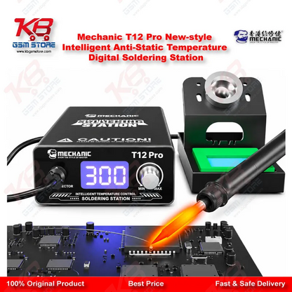 Mechanic T12 Pro New-style Intelligent Anti-Static Temperature Digital Soldering Station
