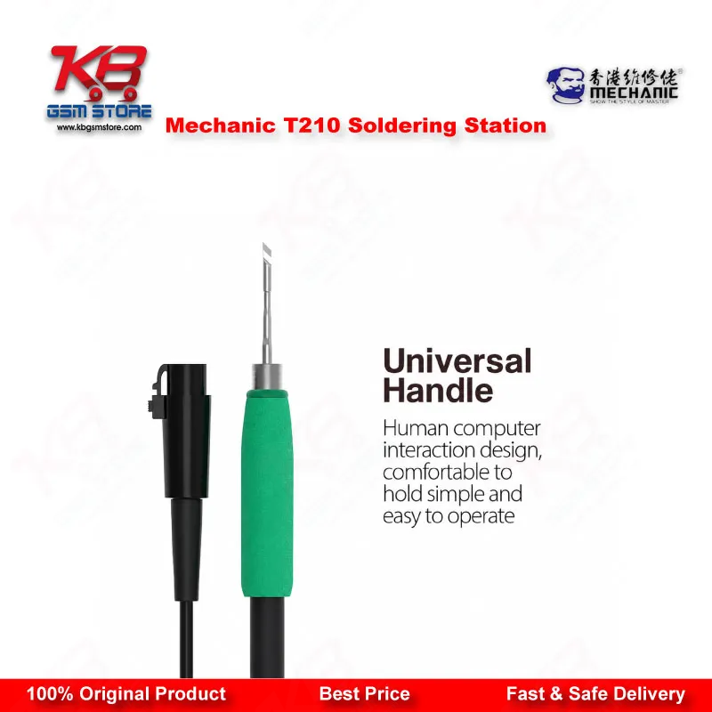 Mechanic T210 SE Digital Soldering Station 50W – C210 Tips Rework Tool