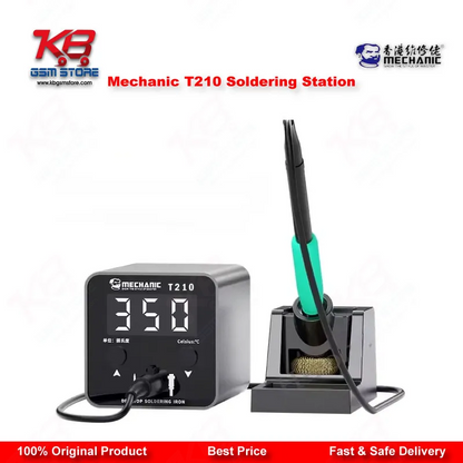 Mechanic T210 SE Digital Soldering Station 50W – C210 Tips Rework Tool