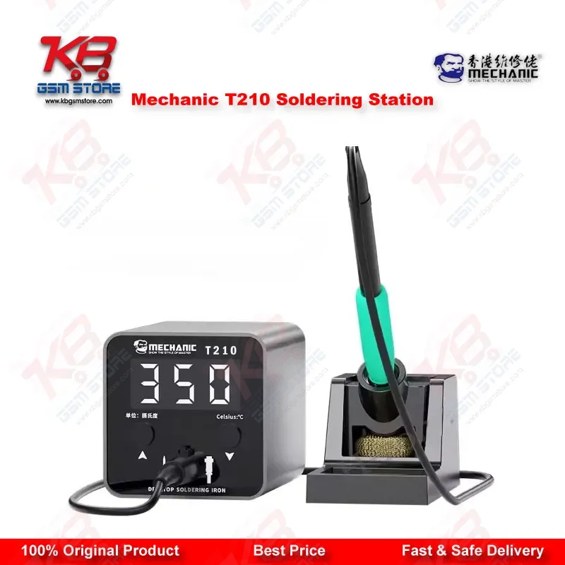 Mechanic T210 Digital Soldering Station C210 Tips Rework Tool