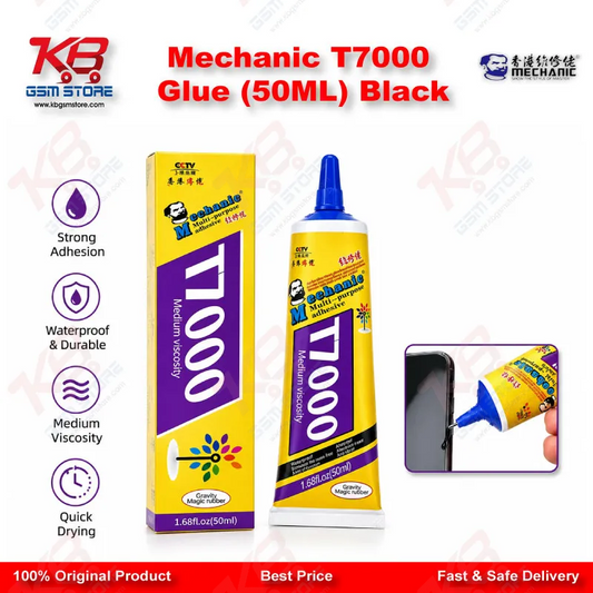 Mechanic T7000 Glue (50ML) Black