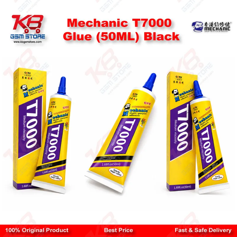 Mechanic T7000 Glue (50ML) Black