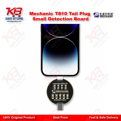Mechanic T810 Non-Disassembly Tail Plug Test Board – Lightning & Type-C Charging Port Detector