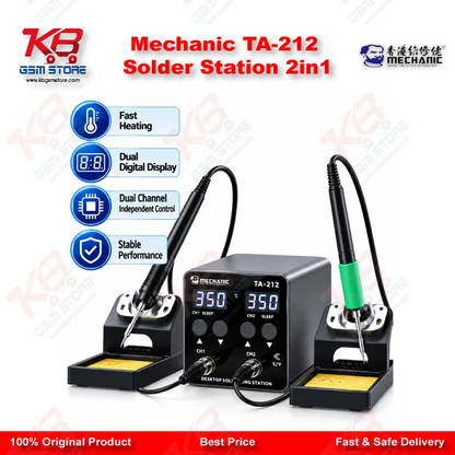 Mechanic TA-212 Solder Station 2in1