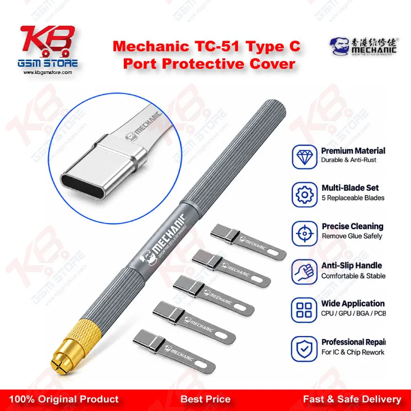 Mechanic TC-51 Type C Port Protective Cover Anti-Melting