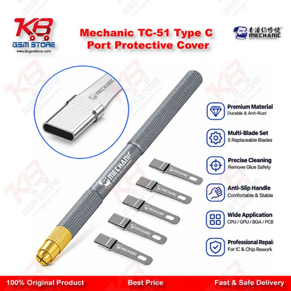 Mechanic TC-51 Type C Port Protective Cover Anti-Melting