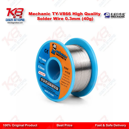 Mechanic TY-V866 High Quality Solder Wire 0.3mm (40g)