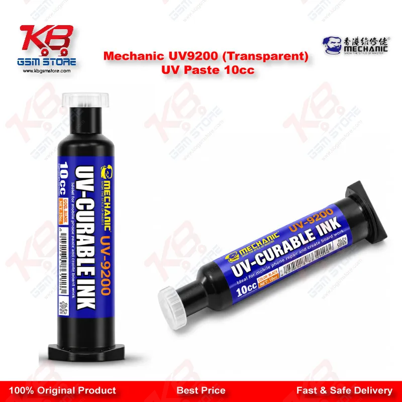 Mechanic UV9200 (Transparent) UV Paste 10cc Solder Mask