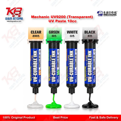 Mechanic UV9200 (Transparent) UV Paste 10cc Solder Mask