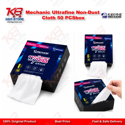 Mechanic Ultrafine Non-Dust Cloth 50 PCS/box