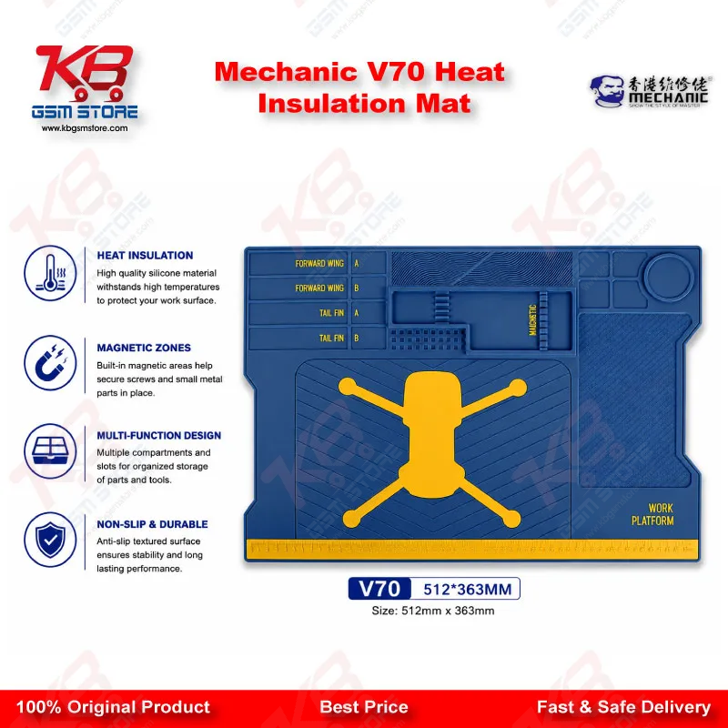 Mechanic V70 Heat Insulation Mat