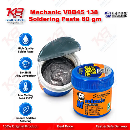 Mechanic V8B45 138 Soldering Paste 60 gm