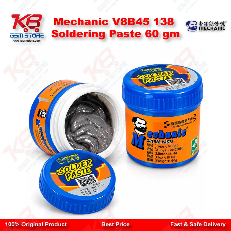 Mechanic V8B45 138 Soldering Paste 60 gm