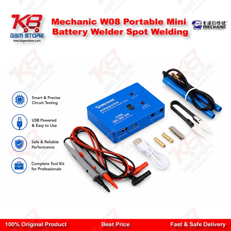 Mechanic W08 Portable Mini Battery Welder Spot Welding