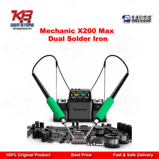 Mechanic X200 Max Dual Solder Iron – Dual-Station PWM Soldering Station