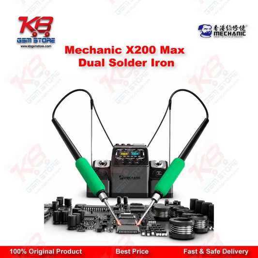 Mechanic X200 Max Dual Solder Iron – Dual-Station PWM Soldering Station