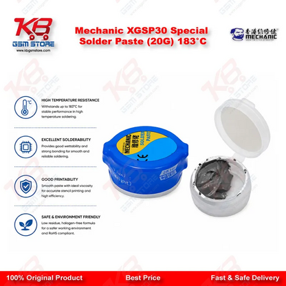 Mechanic XGSP30 Special Solder Paste (20G) 183°C