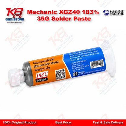 Mechanic XGZ40 183% 35G Solder Paste